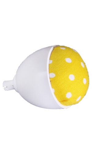 Pin Cushion (Yellow/White)