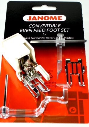 Conv even feed foot low shank