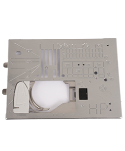 Professional grade needle plate HP