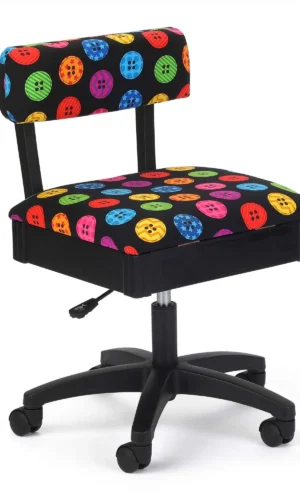 Bright Buttons Hydraulic Sewing Chair