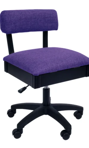 Royal Purple Hydraulic Sewing Chair