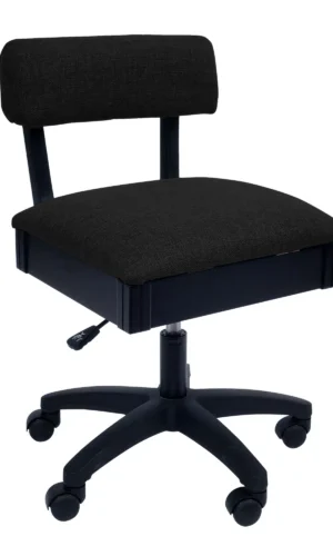 Baroness Black Hydraulic Sewing Chair