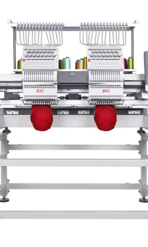 THE VISION - 2HEADS - BAi Commercial Embroidery Machine