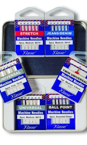 Klasse 6PC Garment Maker Needle Variety Tin