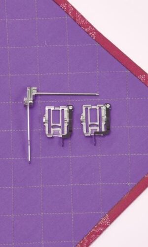 Baby Lock Dynamic Walking Foot Soles For BLSA-WF 1/4 Inch Quilt Guide And Stitch In Ditch And Long Quilting Guide