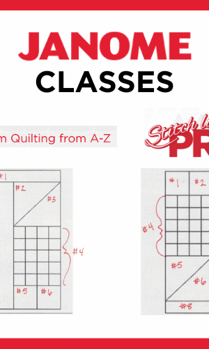 Janome Longarm Quilting Classes April 2026