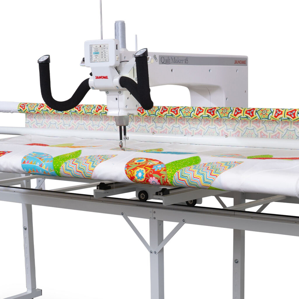 Janome Quilt Maker 18" Long Arm Quilting Machine - Faribault Vacuum ...