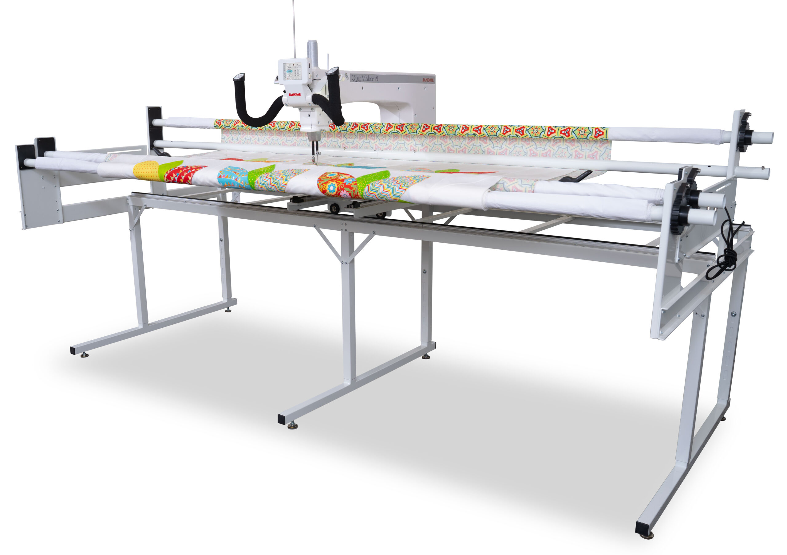 Janome Quilt Maker 18 Long Arm Quilting Machine Faribault Vacuum Sewing Repair