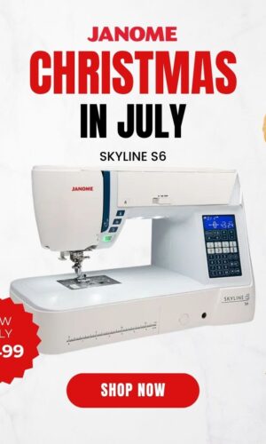 Janome Skyline S6 Anniversary Edition